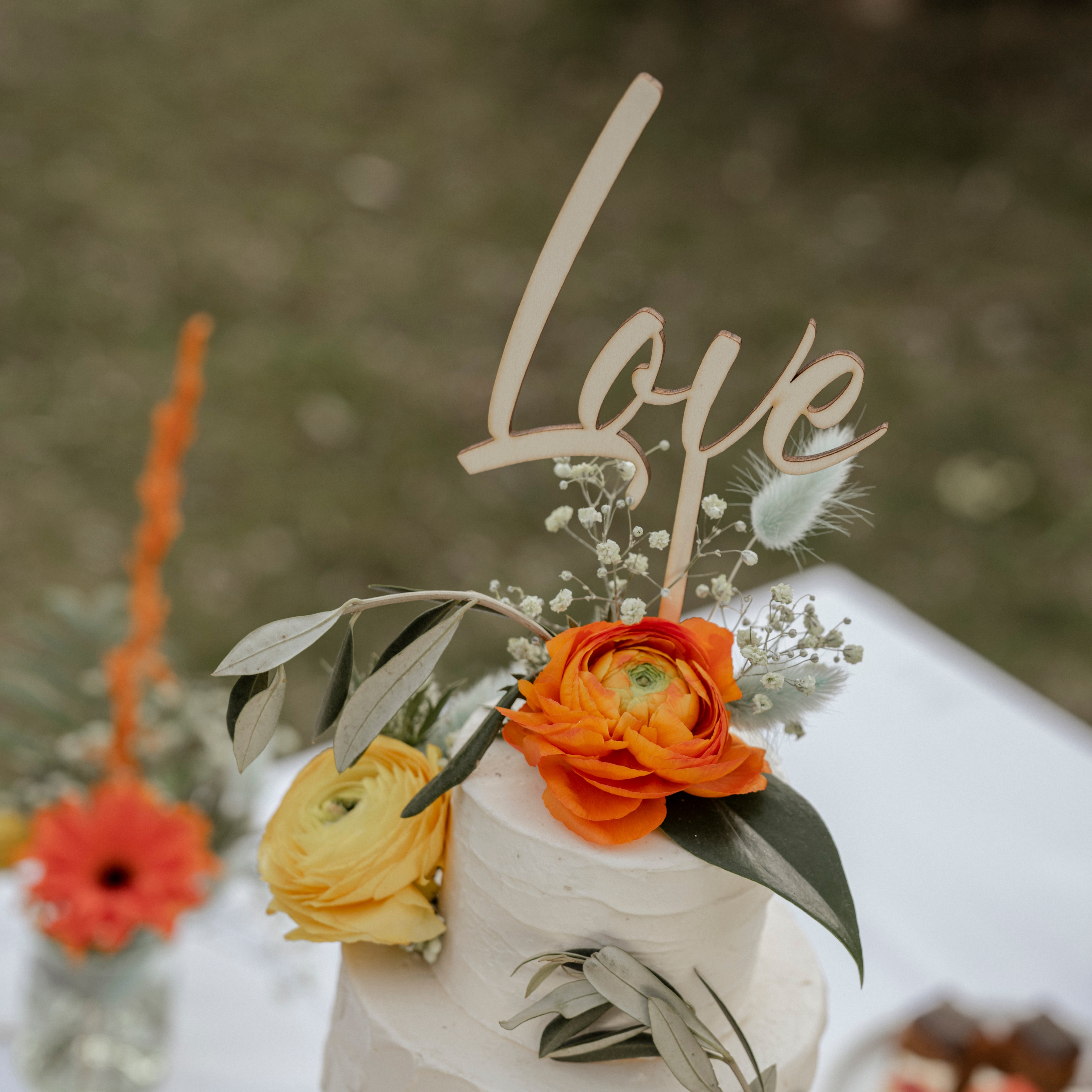 Caketopper Love - Verleihen Sie Ihrer perfekten Hochzeit
