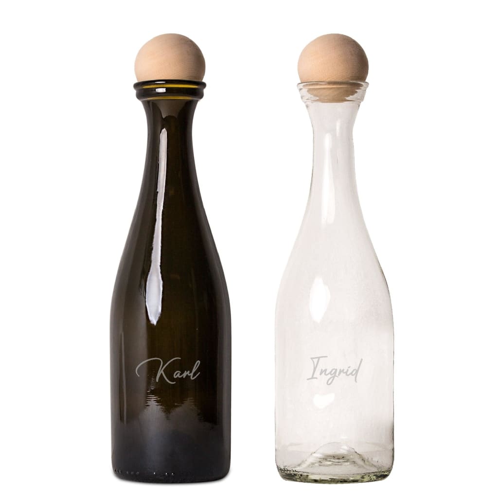 Karaffe aus Champagnerflasche 750ml - Marchri Personalized Naturals